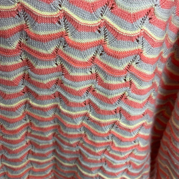 Spanner Women’s Cardigan Open Longline Short Sleeve Spring Multi Colour Large - Picture 6 of 11